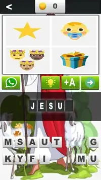 Adivina La Biblia Con Emojis * Juegos Cristianos Screen Shot 5