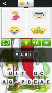 Adivina La Biblia Con Emojis * Juegos Cristianos Screen Shot 3