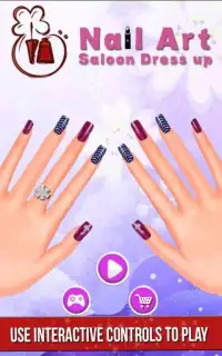 Nail Art Saloon Dress Up Screen Shot 3