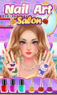 Nail Salon Fashion Fever game Screen Shot 9