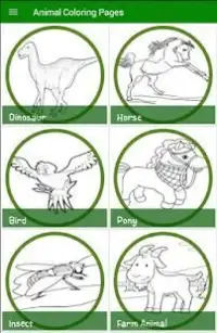 Animal Coloring Pages Screen Shot 0