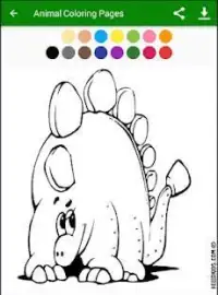 Animal Coloring Pages Screen Shot 1