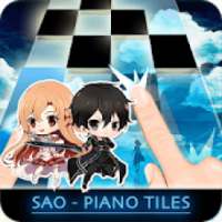Anime SAO Piano Tiles