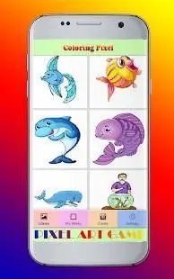 Fish Draw Color By Number Pixel Art 2018 Screen Shot 3