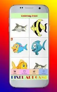Fish Draw Color By Number Pixel Art 2018 Screen Shot 2