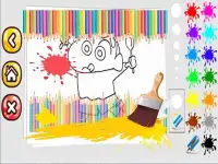 Coloring Page Painting Shin chan Cartoon Screen Shot 0