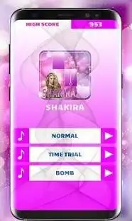 Shakira Piano Tiles Screen Shot 2