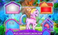 Unicorn House Decoration Game! DIY Dream Pet Home Screen Shot 1