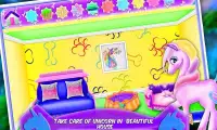 Unicorn House Decoration Game! DIY Dream Pet Home Screen Shot 3