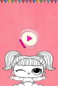 Color LOL Surprise Dolls : Draw LOL Surprise Dolls Screen Shot 1