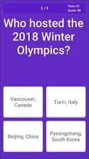 Olympic QUIZ Online Pro Screen Shot 2