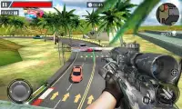 Traffic Sniper City Shooter Screen Shot 1