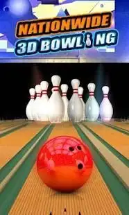 Nationwide 3D Bowling Screen Shot 0