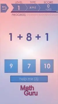 Math Guru - Math games Screen Shot 3