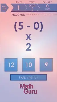 Math Guru - Math games Screen Shot 0