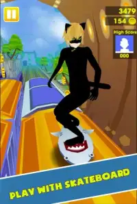 Subway Ladybug Surf Jump Dash Runner 3D Screen Shot 0
