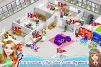 High School Cashier Game Cash Register For Girls Screen Shot 6