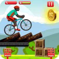 bike man cycling stunt tricky balapan