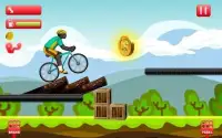Bike Man Cycling Stunt Tricky Races Screen Shot 2