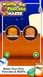 Pancake & Waffle Maker Screen Shot 1