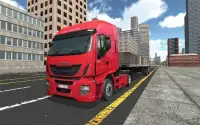 Real Euro Truck Driving Simulator Screen Shot 0
