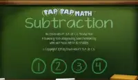 Tap Tap Math: Subtraction Screen Shot 11