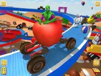 Superhero Apple Car Racing Games Android (Beta) Screen Shot 3