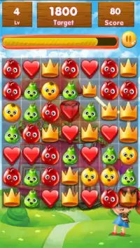 Fruits And Crowns Link 3 Screen Shot 0