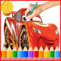 Mcqueen Coloring Pages Cars game free apps