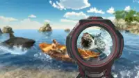 Tiger shark Robot - Underwater FPS Sniper Shooting Screen Shot 0