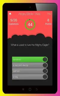 Trivia for Angry Birds Screen Shot 2
