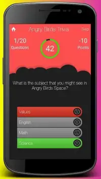 Trivia for Angry Birds Screen Shot 5