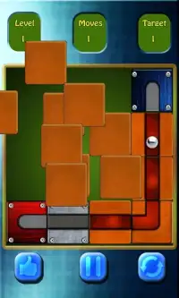 Unroll The Ball : Slide Block Puzzle Game Screen Shot 1