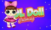 LOL Dolls Coloring games Screen Shot 5