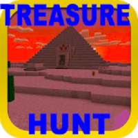 Treasure Hunt (Pyramid) map for MCPE