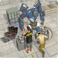 Transformer Robot Mechanic:Real Mechanic Robot 3D