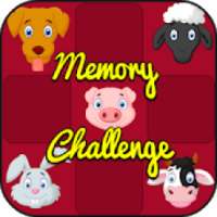 Animal Memory For Kids : Picture Match
