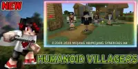 Mod Humanoid Villagers for PE + Map Screen Shot 5