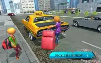 Pick the Buddy: City Taxi Driving Games Screen Shot 6