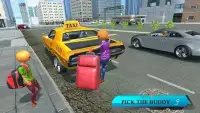 Pilih Buddy: City Taxi Driving Games Screen Shot 1