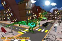 Angry Dinosaur vs City Police Rampage Screen Shot 11