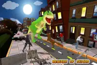 Angry Dinosaur vs City Police Rampage Screen Shot 10