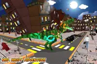 Angry Dinosaur vs City Police Rampage Screen Shot 6