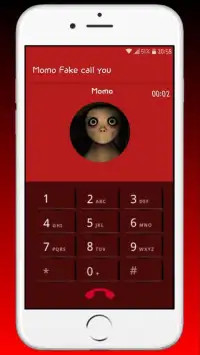 Creepy Momo Fake Call And Video Call Joke Screen Shot 3