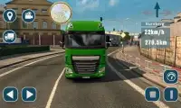 Heavy Cargo Truck Trailer Euro Truck Sim 2018 Screen Shot 3