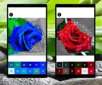 Flowers Color by Number: Flower Pixel Art Screen Shot 1