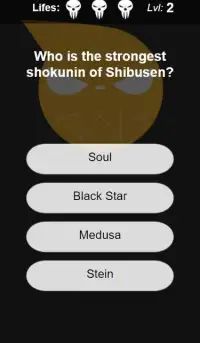 Soul Eater Quiz Screen Shot 2