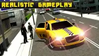 Crazy Taxi Simulator - Cab Sim Modern Taxi Game Screen Shot 4