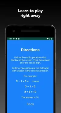 Mental Math - Quick math game Screen Shot 3