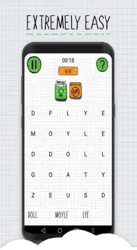 Words Paper - free addictive word search game Screen Shot 2